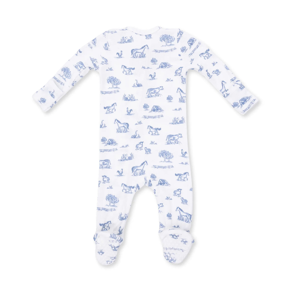 Angel Dear Farm Friends 2 Way Zipper Footie