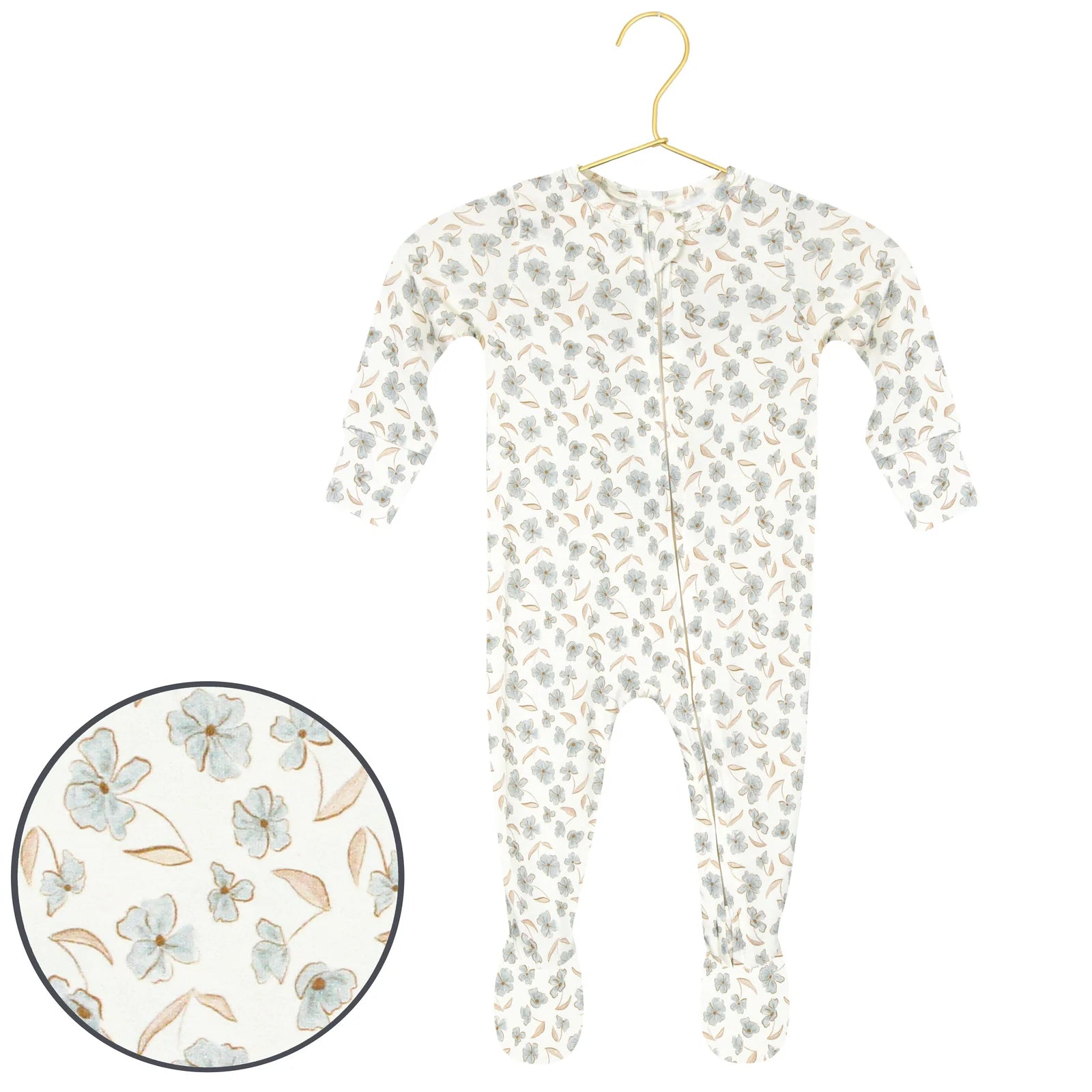 Lou Lou Faye Zipper Footies