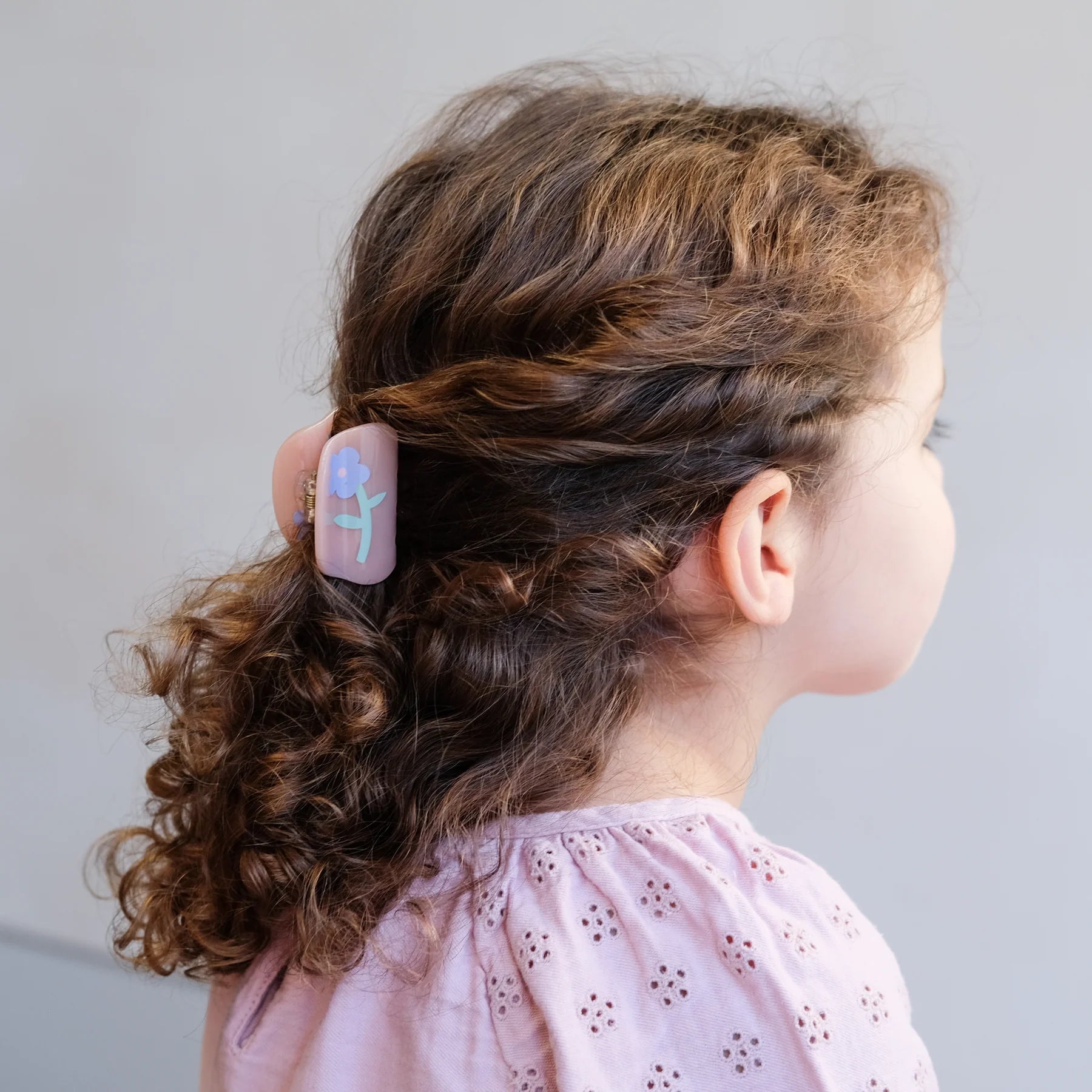 Floral Claw Clips