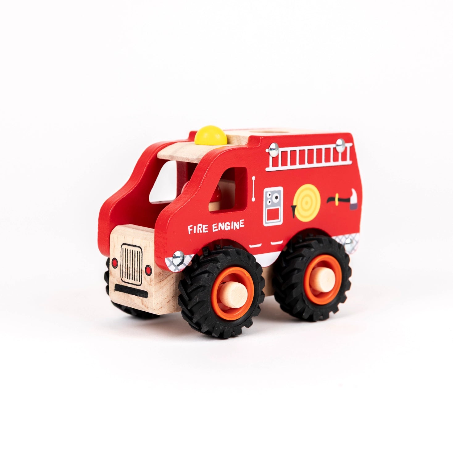 Wooden Fire Truck