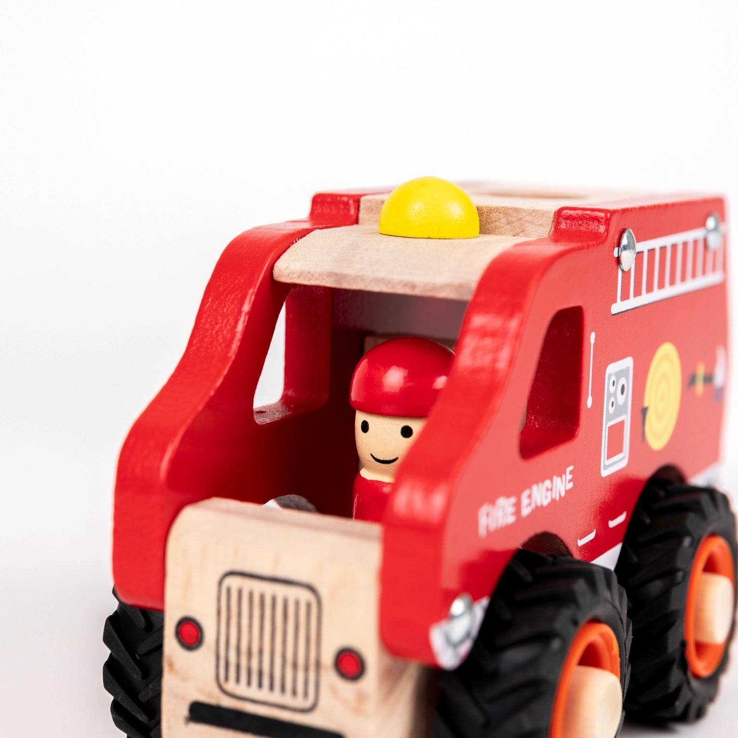 Wooden Fire Truck