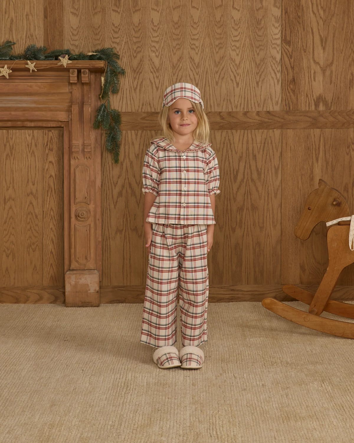 Rylee + Cru Ruffle Pajamas || Holiday Flannel