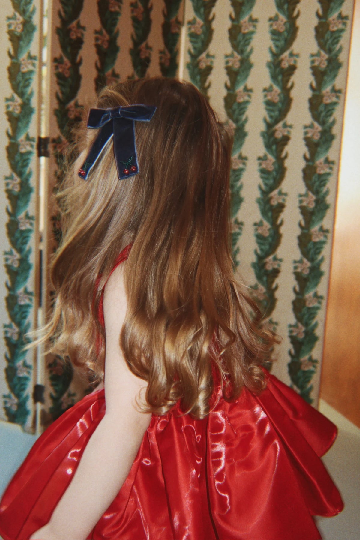 Konges Sløjd 2 Pack Juliette Bow Hair Clip || Navy