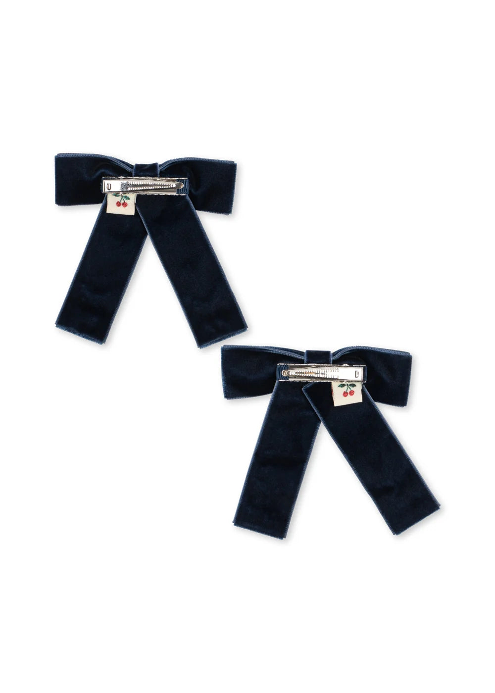 Konges Sløjd 2 Pack Juliette Bow Hair Clip || Navy