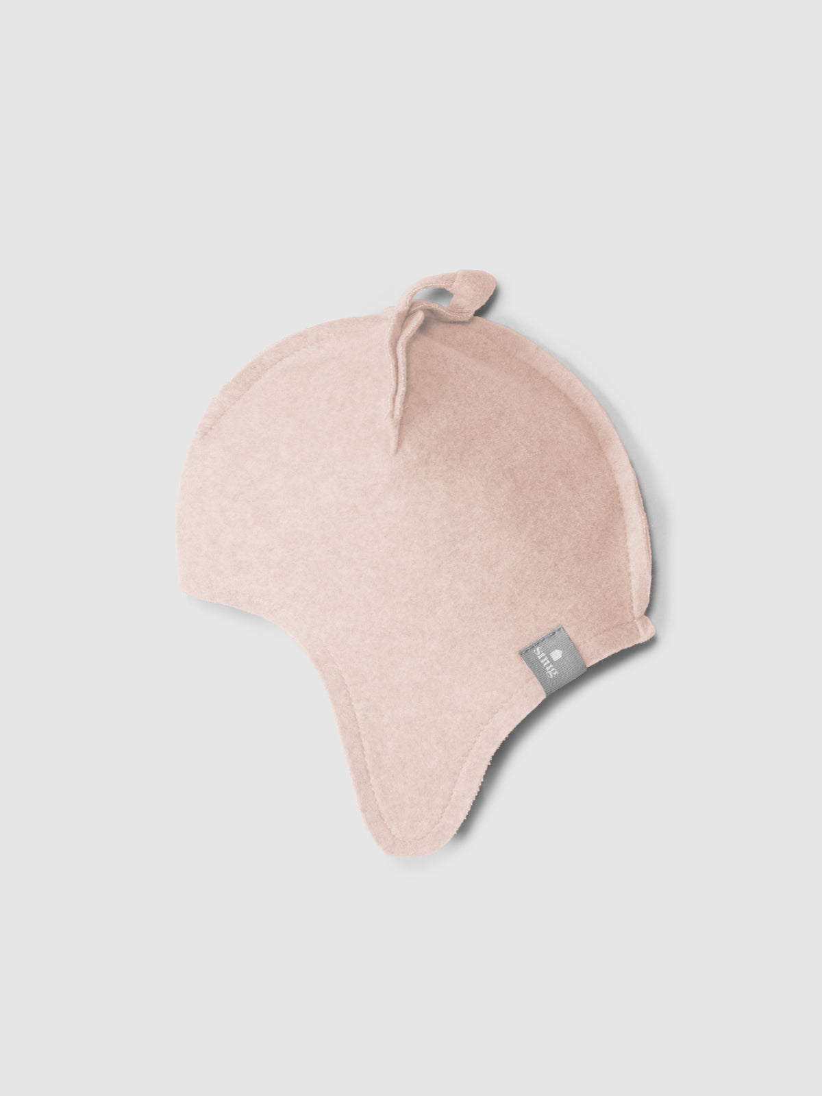 Snug Organic Cotton Fleece Beanie || Pink