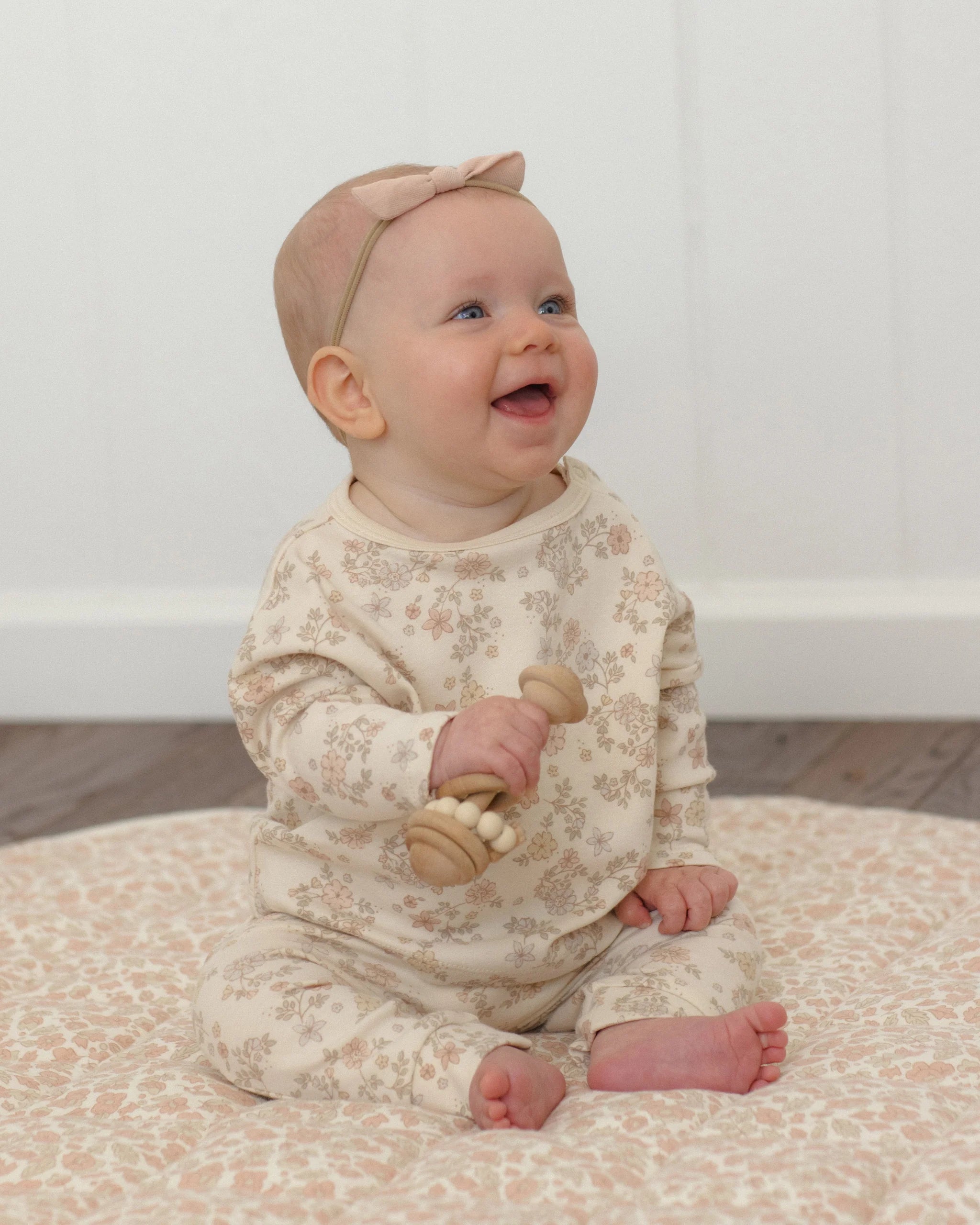 Quincy Mae Knotted Headband || Dusty Rose