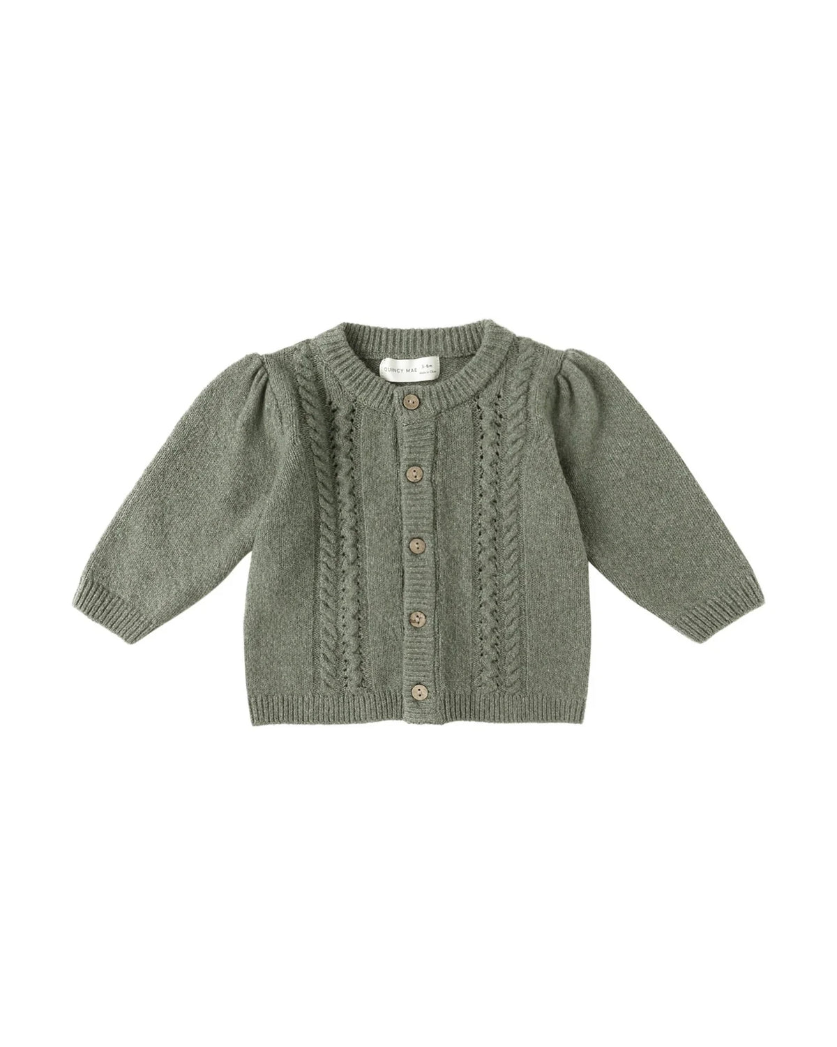 Quincy Mae Holly Cardigan || Forest