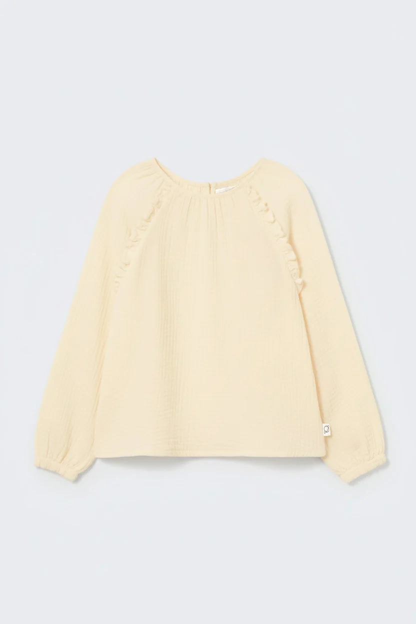 Cozmo Blouse Anisa || Ivory