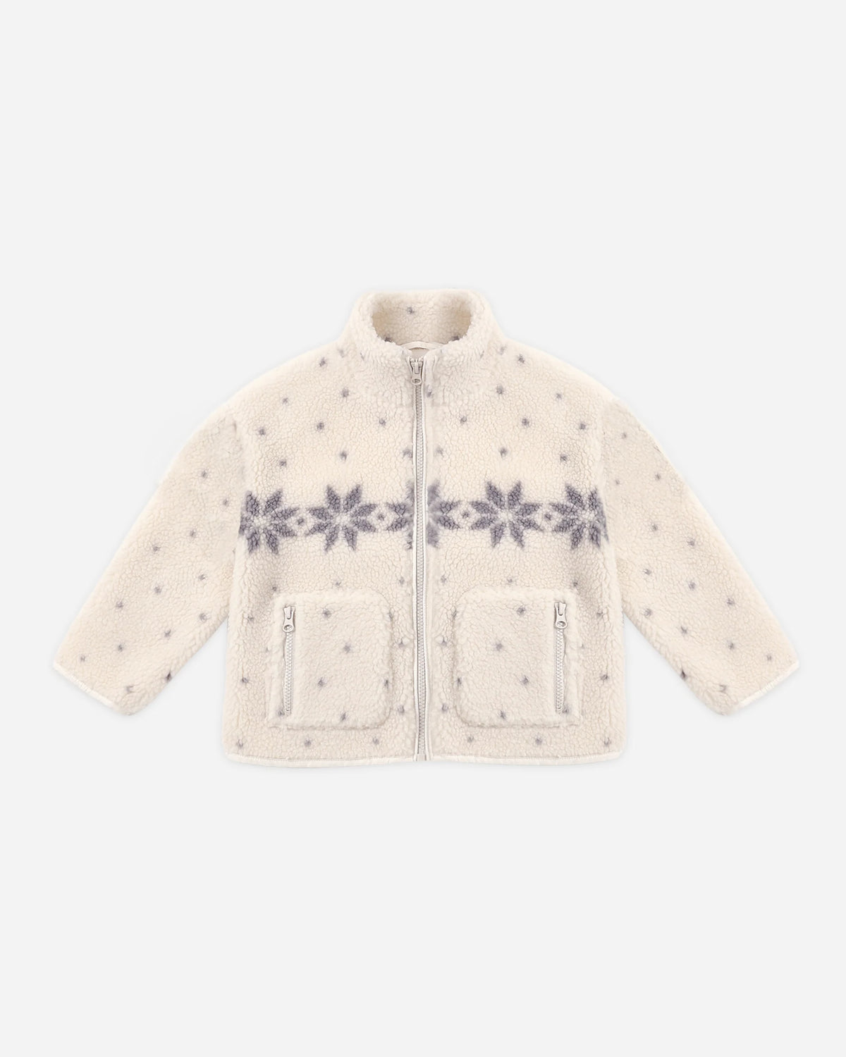 Rylee + Cru Felix Jacket Natural Fair Isle