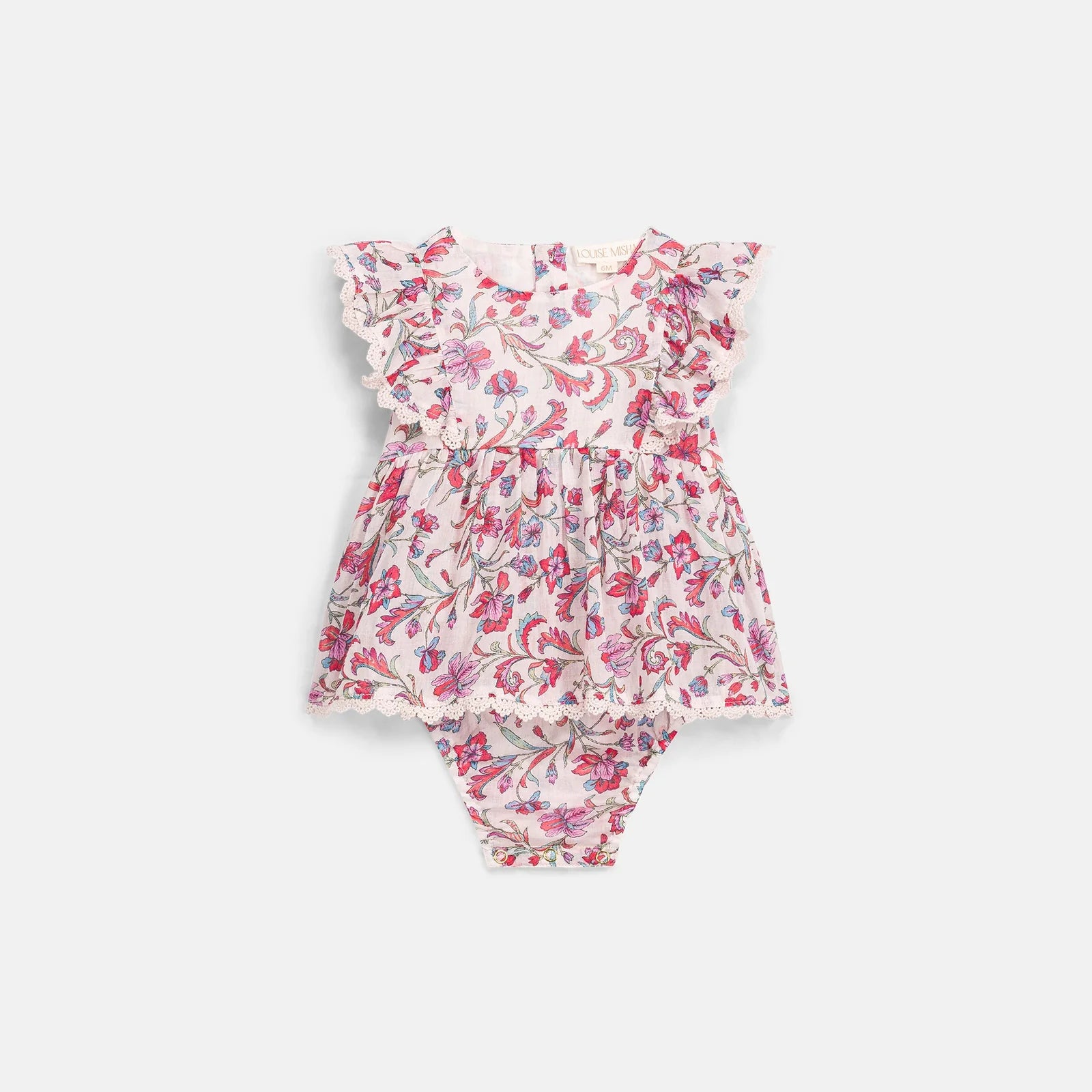 Louise Misha Lena Romper || Cream Floral Haven