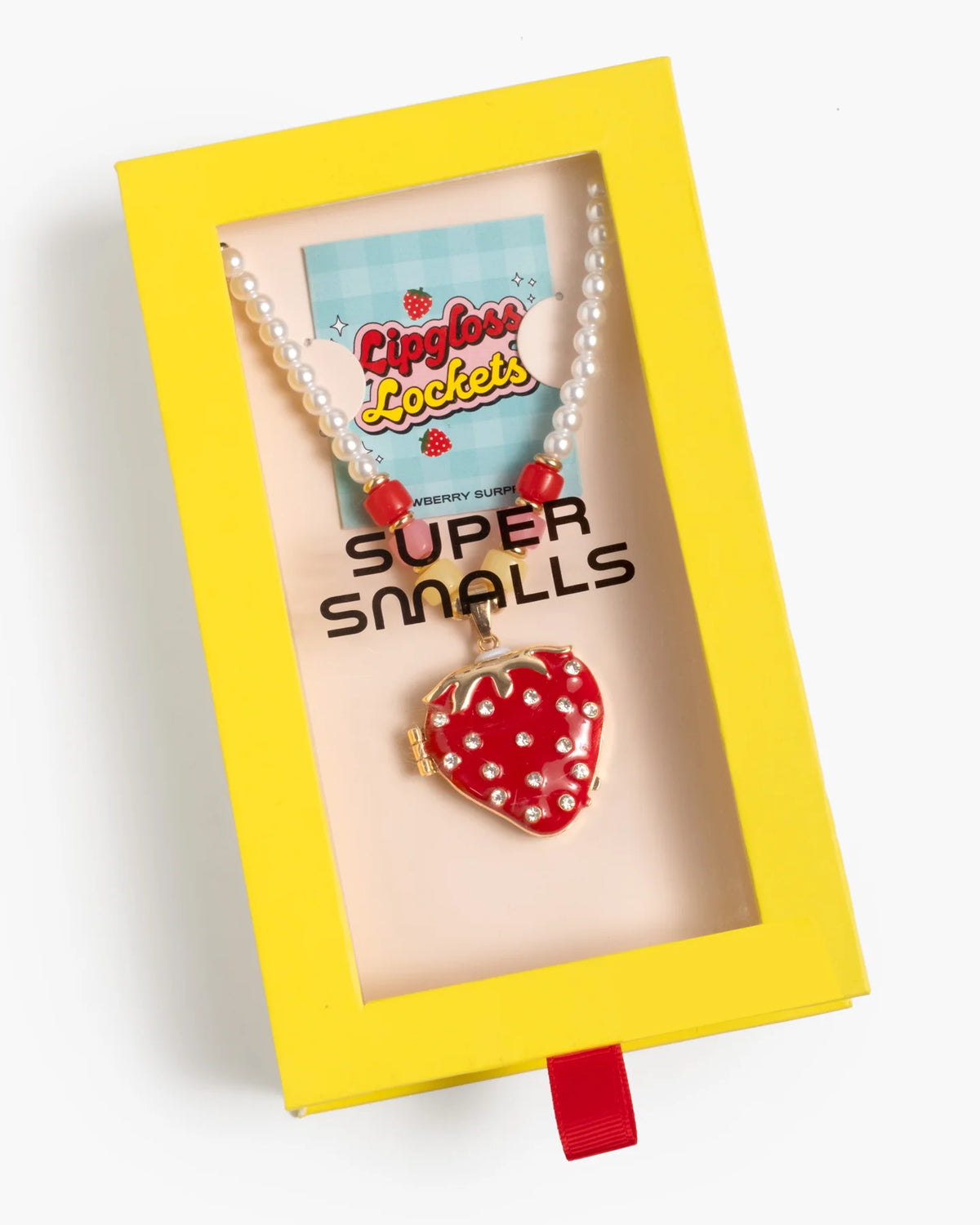 Super Smalls Strawberry Surprise Lipgloss Locket