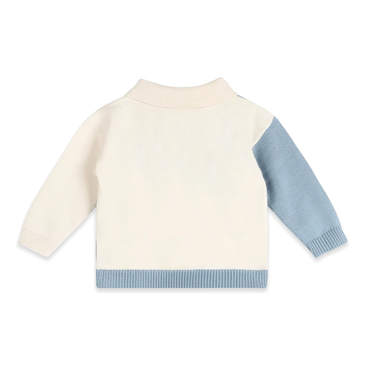 Viverano Luke Color Block Knit Baby Polo & Pant Set (Organic Cotton)