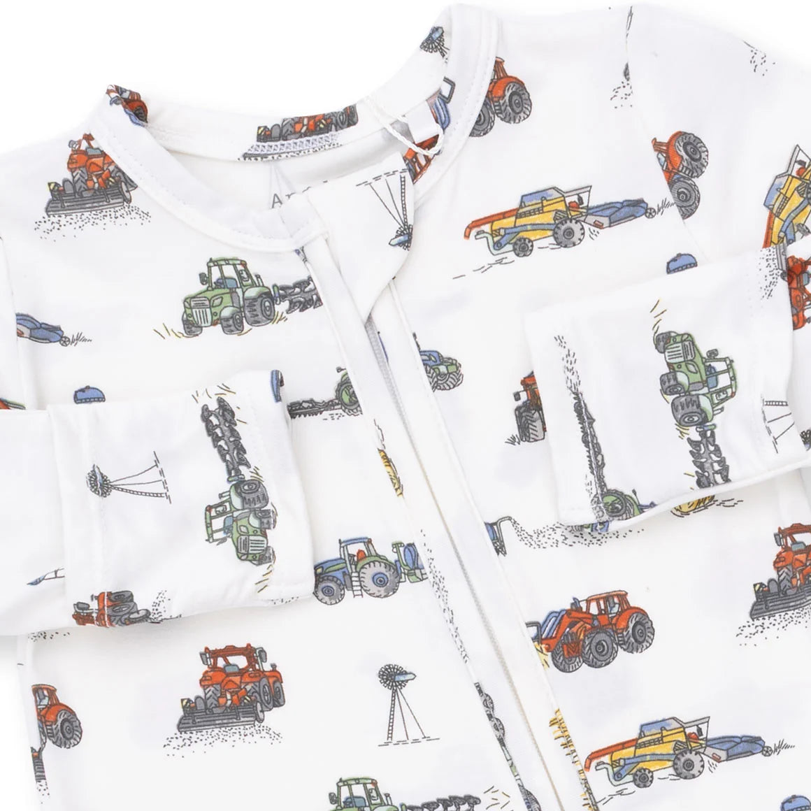 Angel Dear Farm Machines 2 Way Zipper Footie