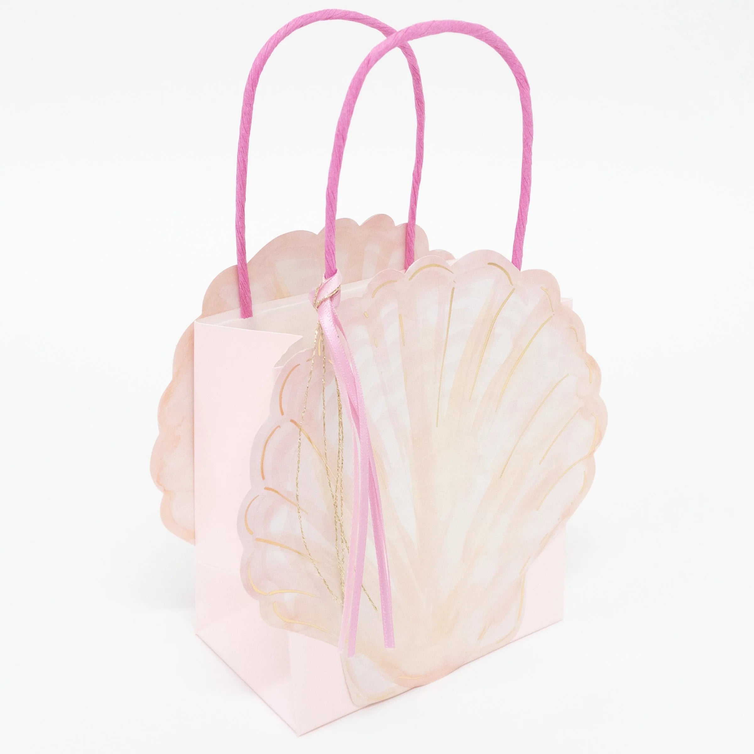 Mermaid Seashell Party Bags (8)