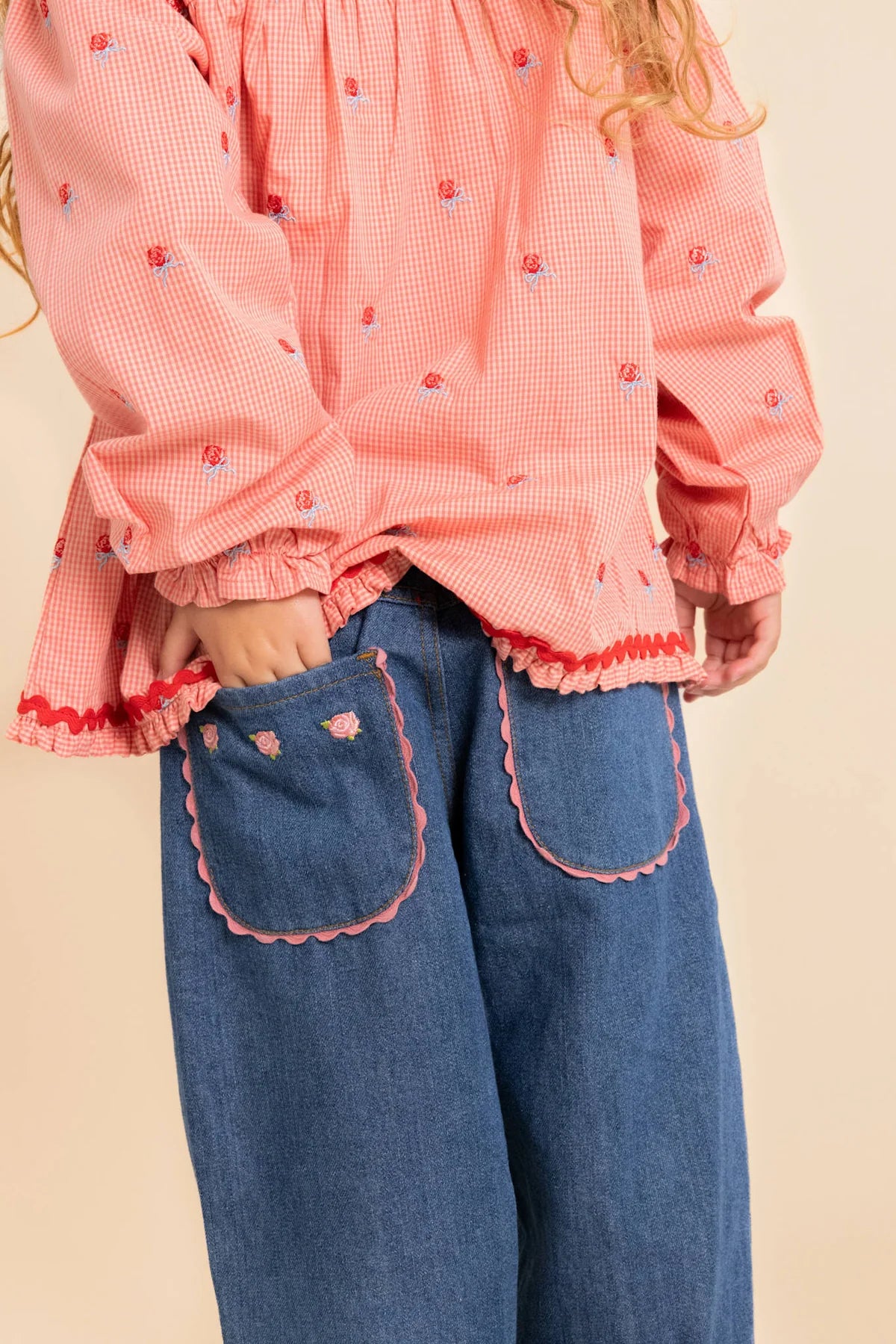 Floss Monique Jeans || Mid Blue