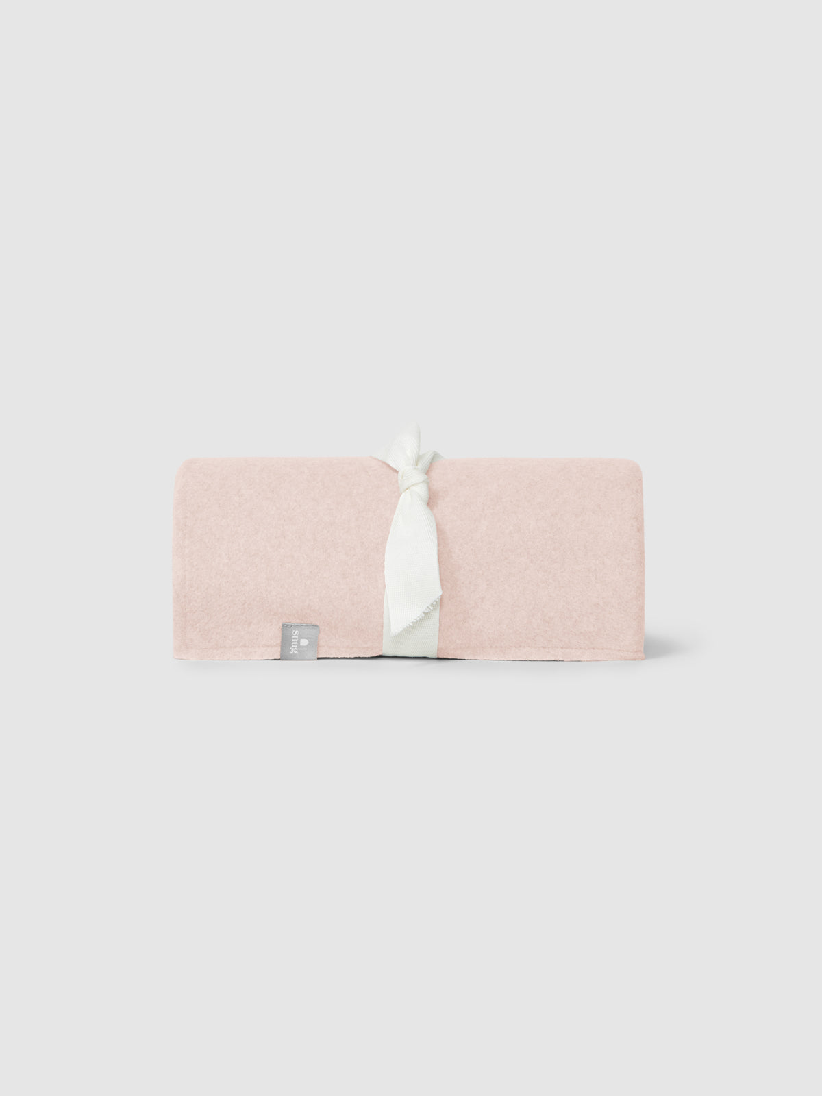 Snug Organic Cotton Fleece Blanket || Pink