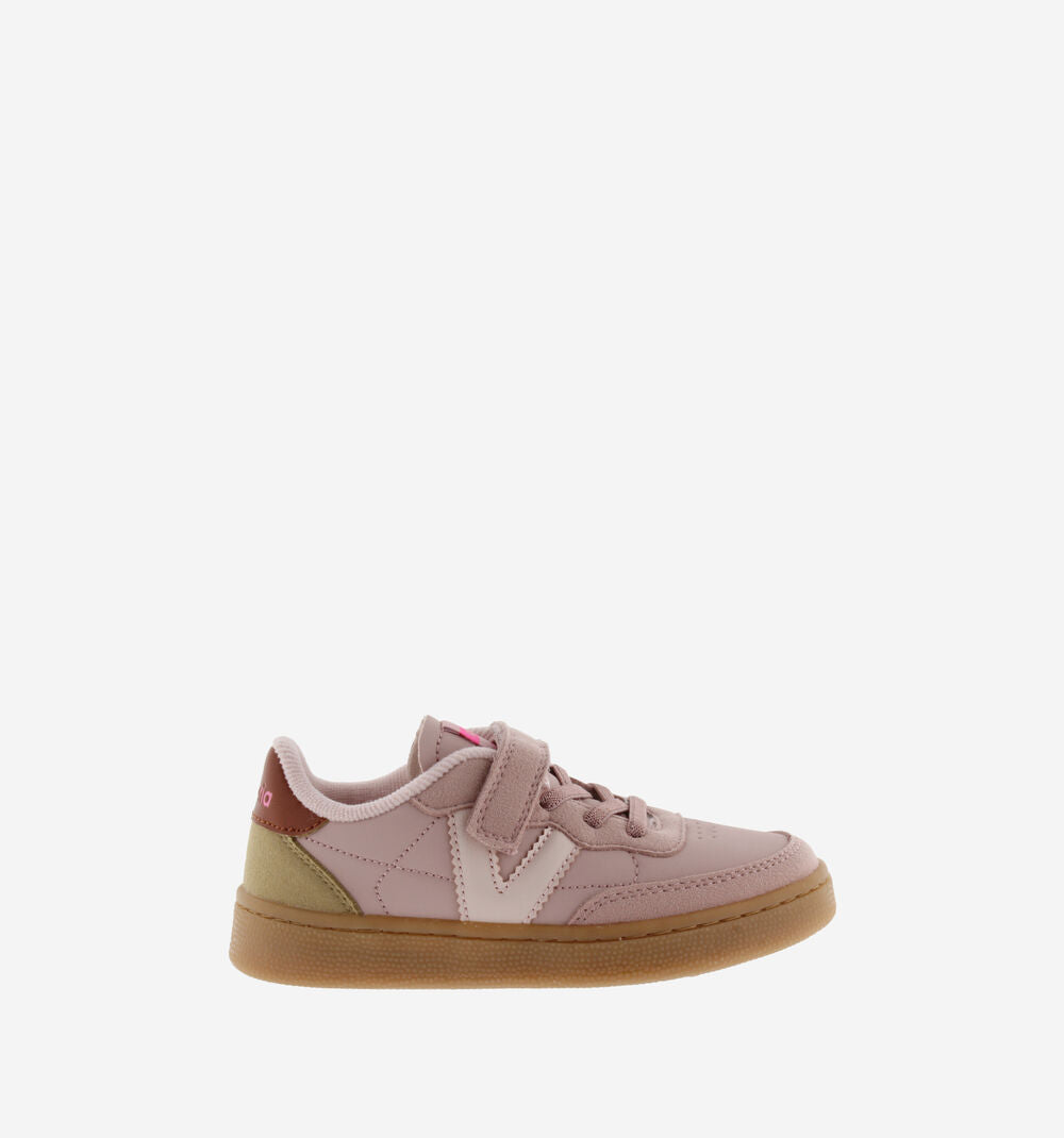 Victoria Oslo Strap Faux Leather & Contrast || Nude