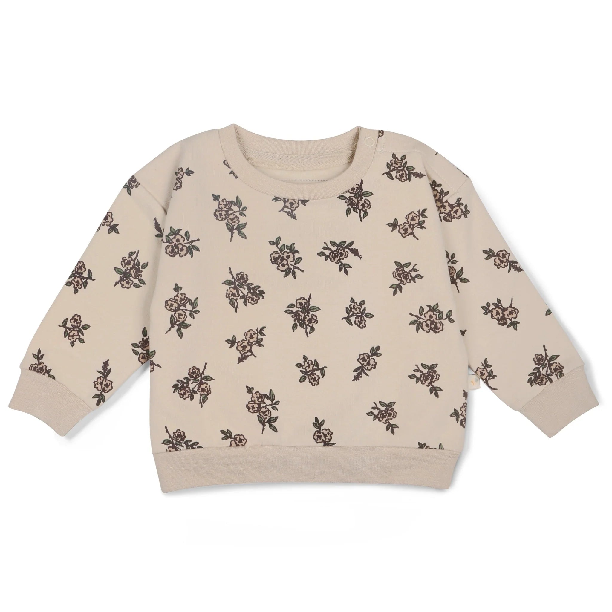 ORGANIC FLEECE SWEATSHIRT POSY