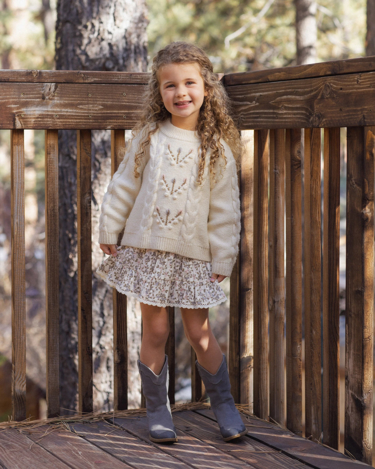 Rylee + Cru Reagan Sweater || Natural