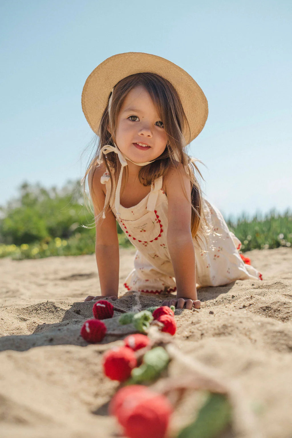 Wild Wawa Isola Romper || Cherry