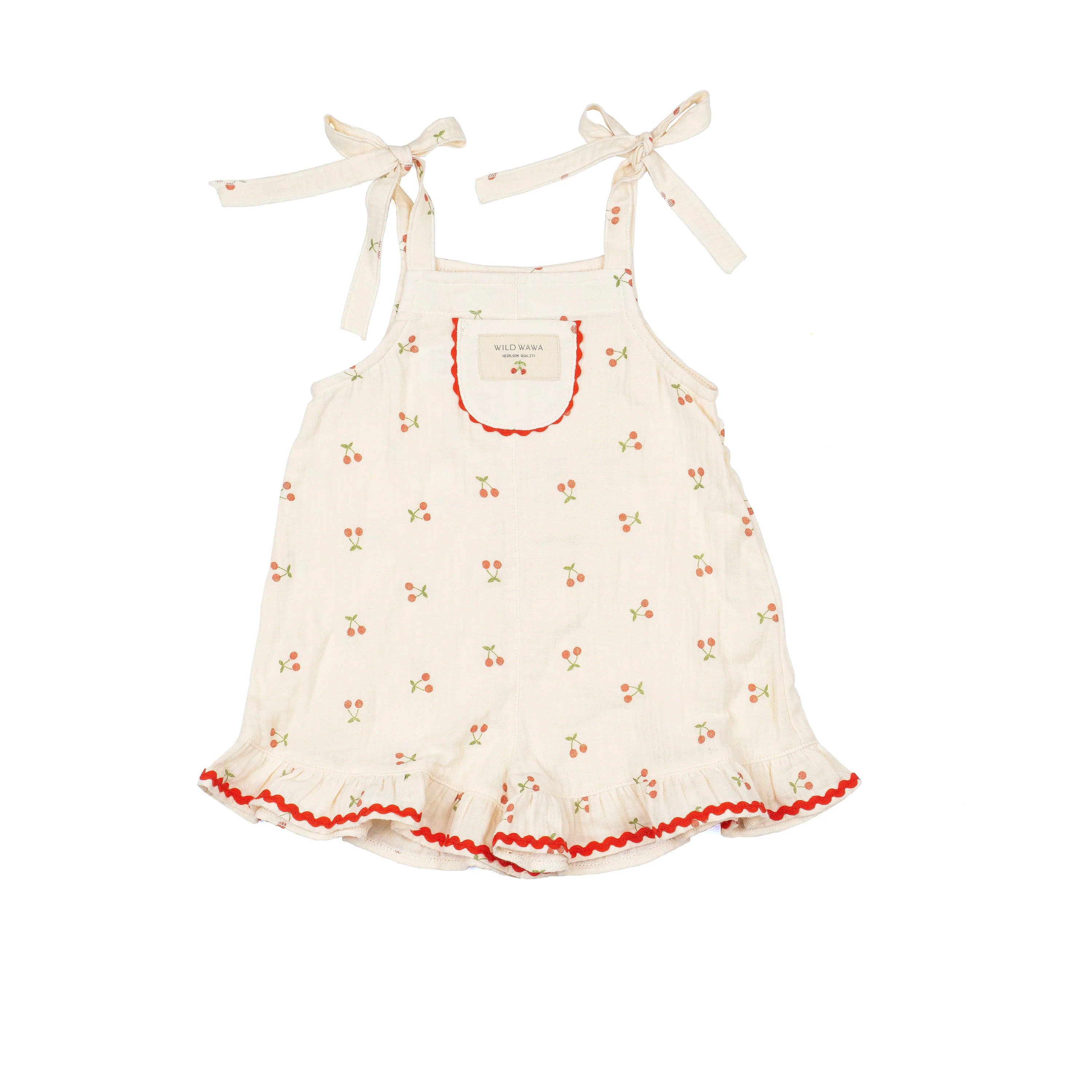 Wild Wawa Isola Romper || Cherry