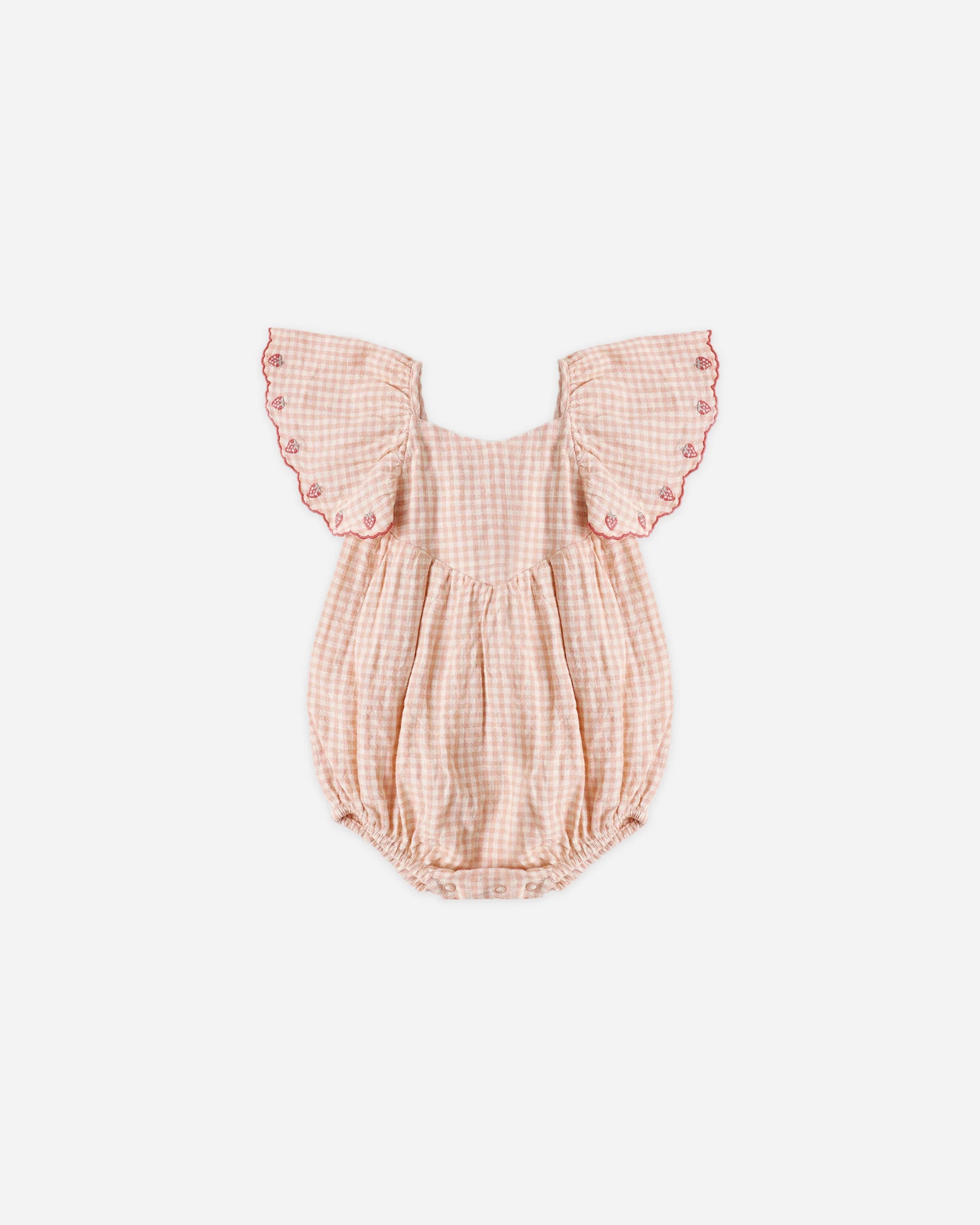 Lindsay Arnold x Rylee + Cru Roxy Romper || Petal Gingham