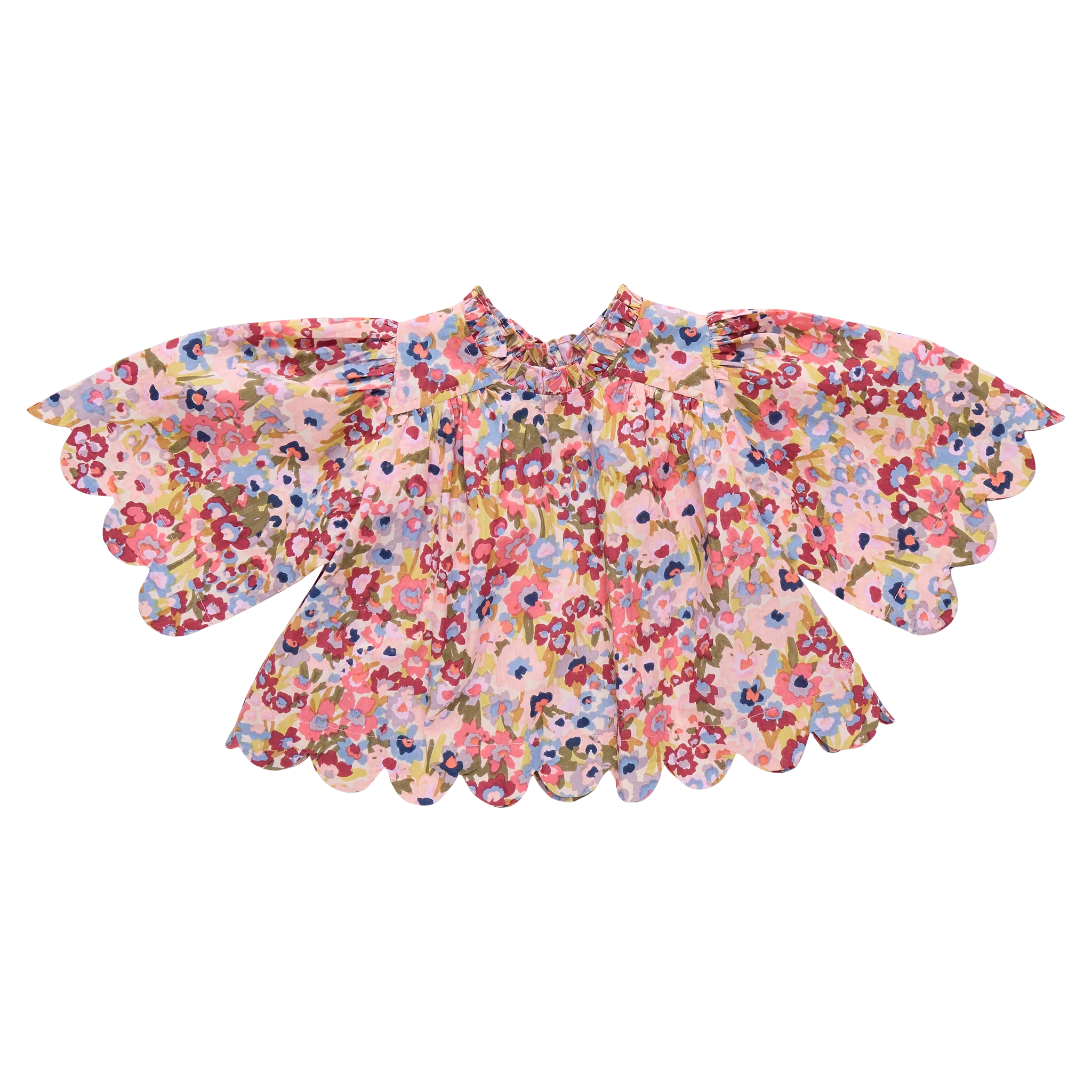 Girls Scallop Misha Top & Scallop Short Set