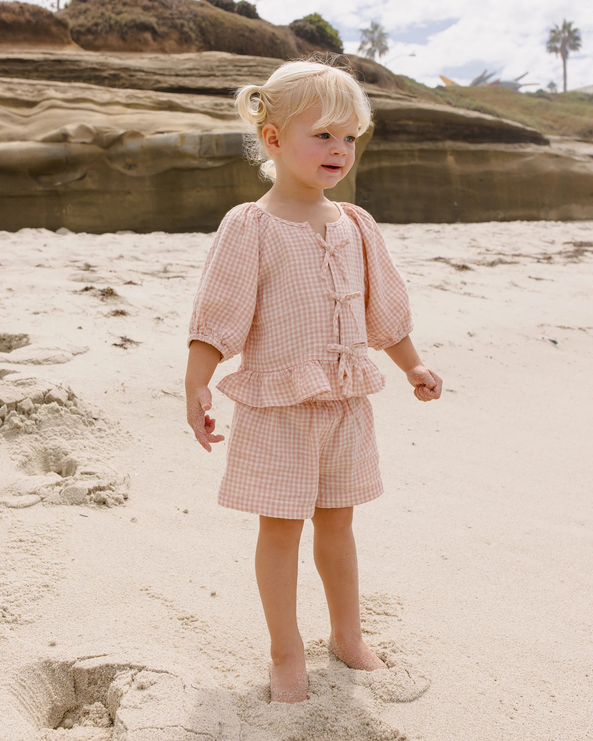 Lindsay Arnold x Rylee + Cru Juniper Set || Petal Gingham