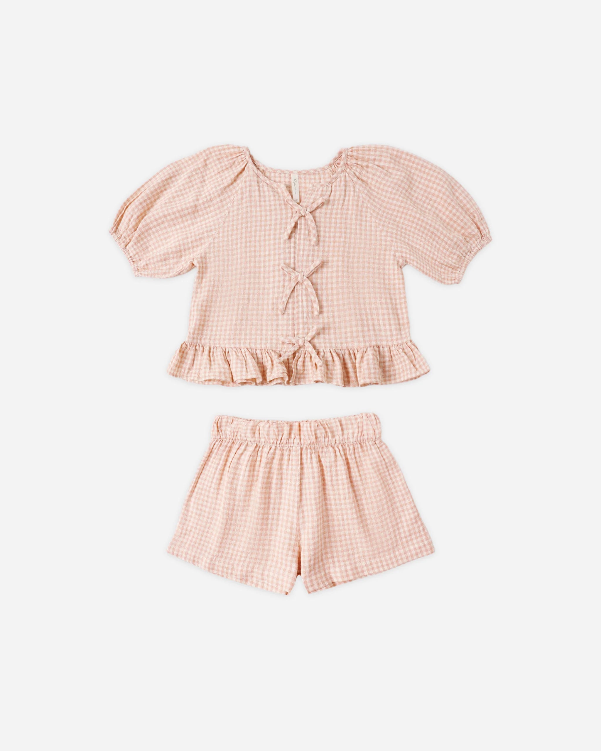 Lindsay Arnold x Rylee + Cru Juniper Set || Petal Gingham