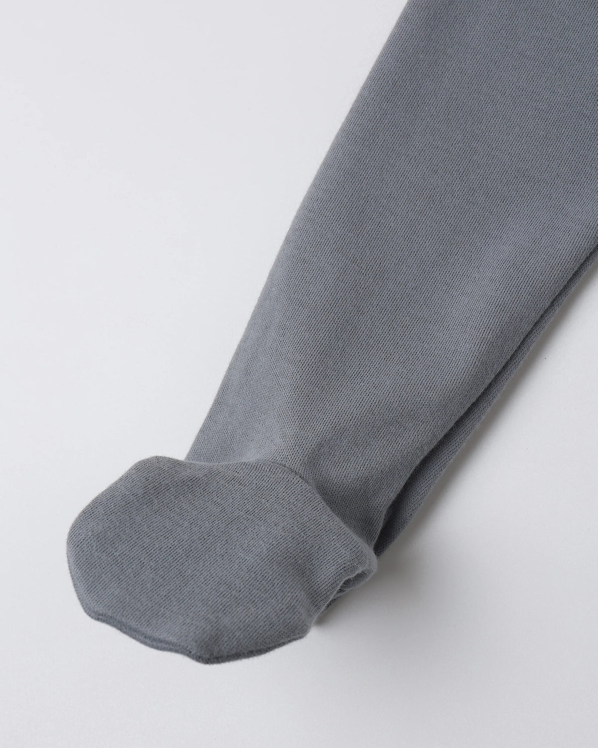 Quincy Mae Wrap Top + Footed Pant Set || Slate