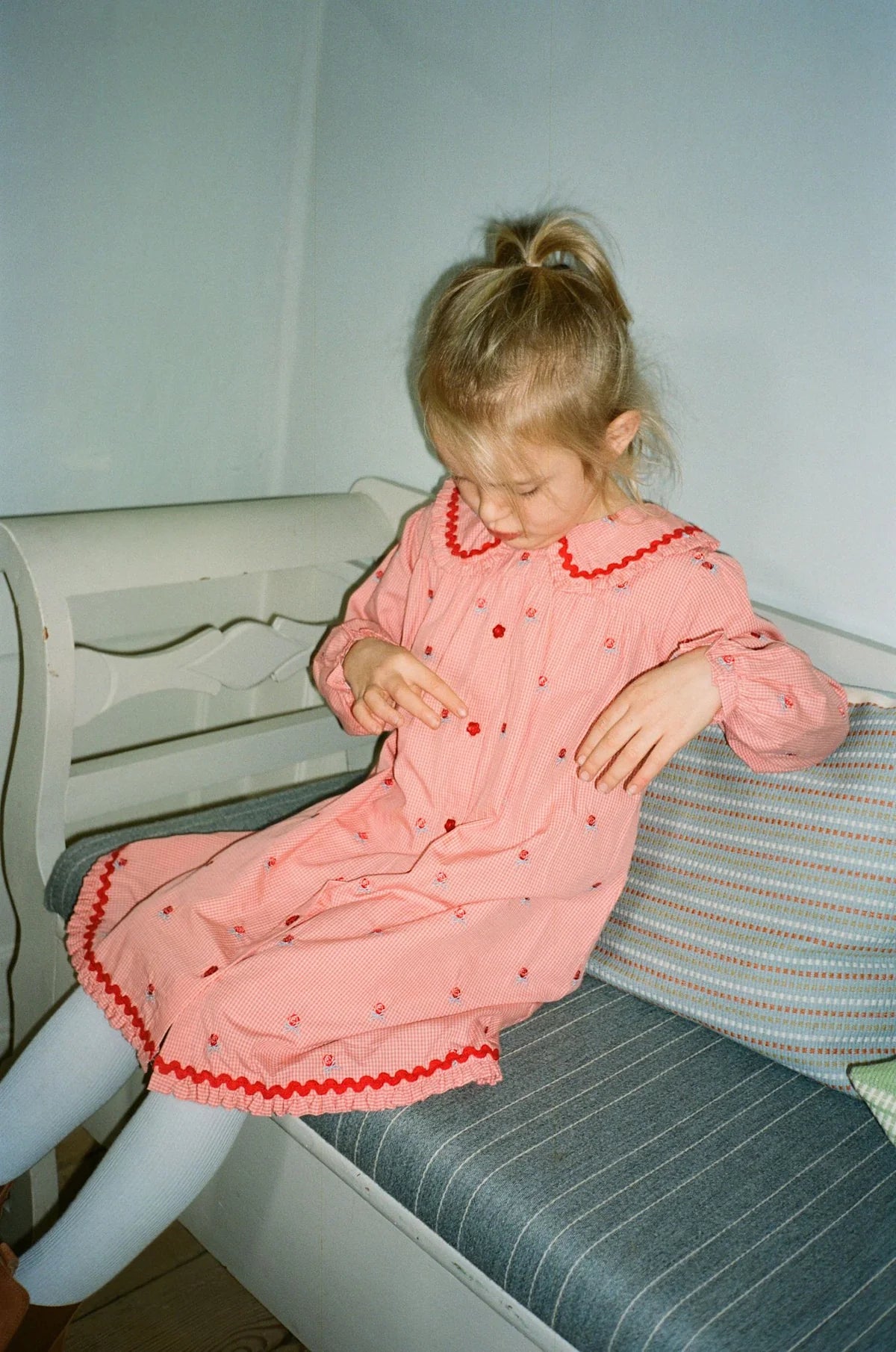 Floss Sonja Dress || Pink Rose Gingham