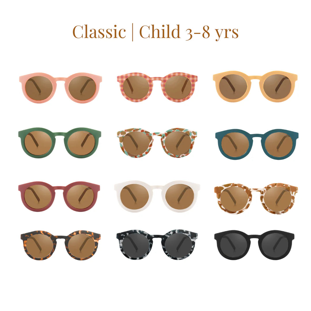 Sustainable Sunglasses | Plant-Based Bendable Polarized - Child | 3-8 Y