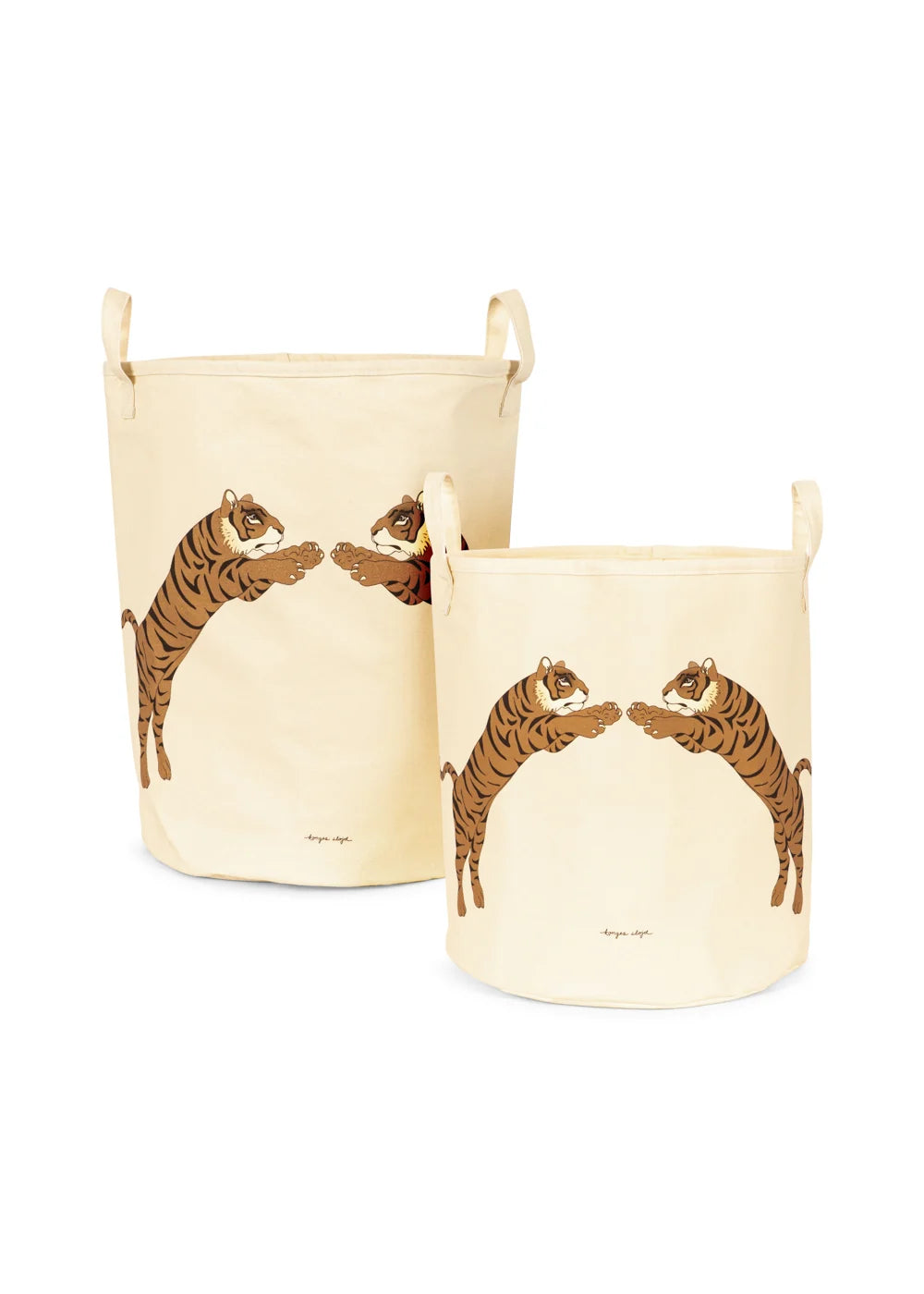 Konges Sløjd Toy Storage Bags || Tiger