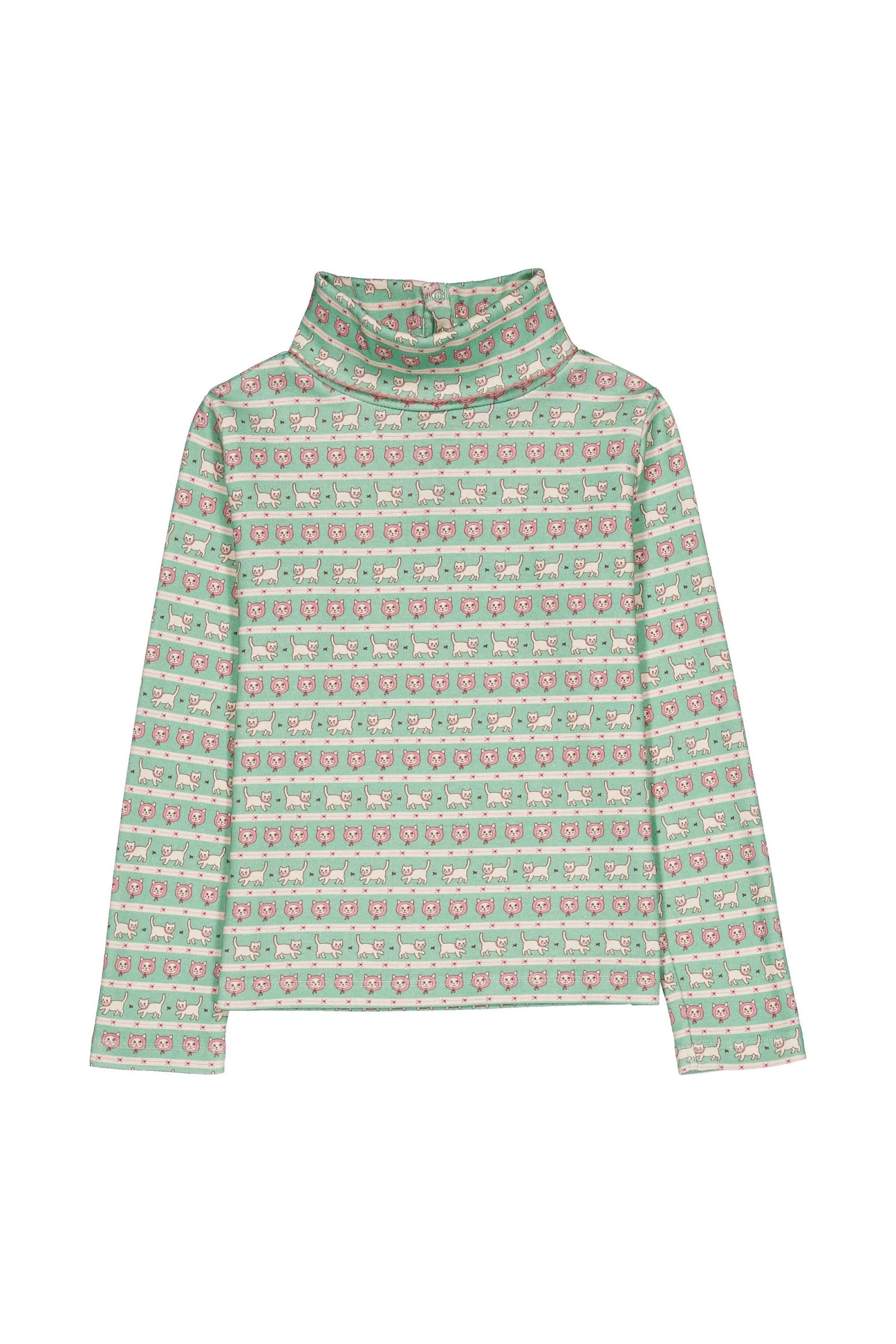 Hello Simone Twiggy Turtleneck || Kitty Aqua