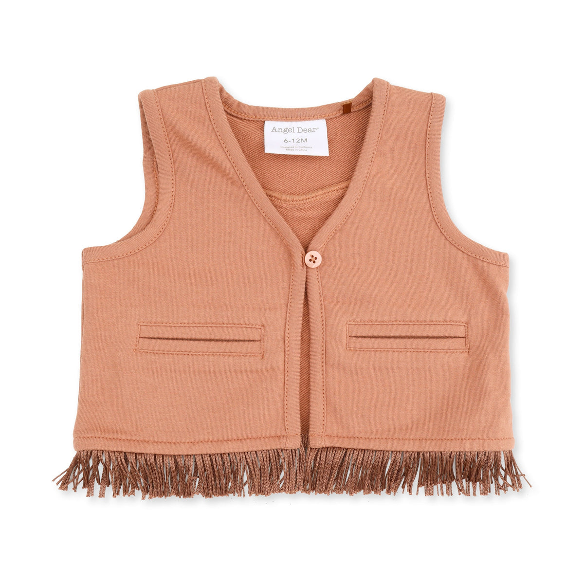 Angel Dear Western Fringe Vest