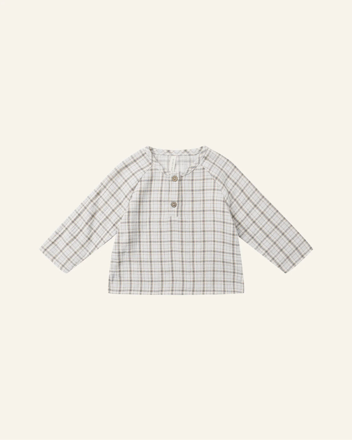Quincy Mae Zion Shirt || Blue Plaid